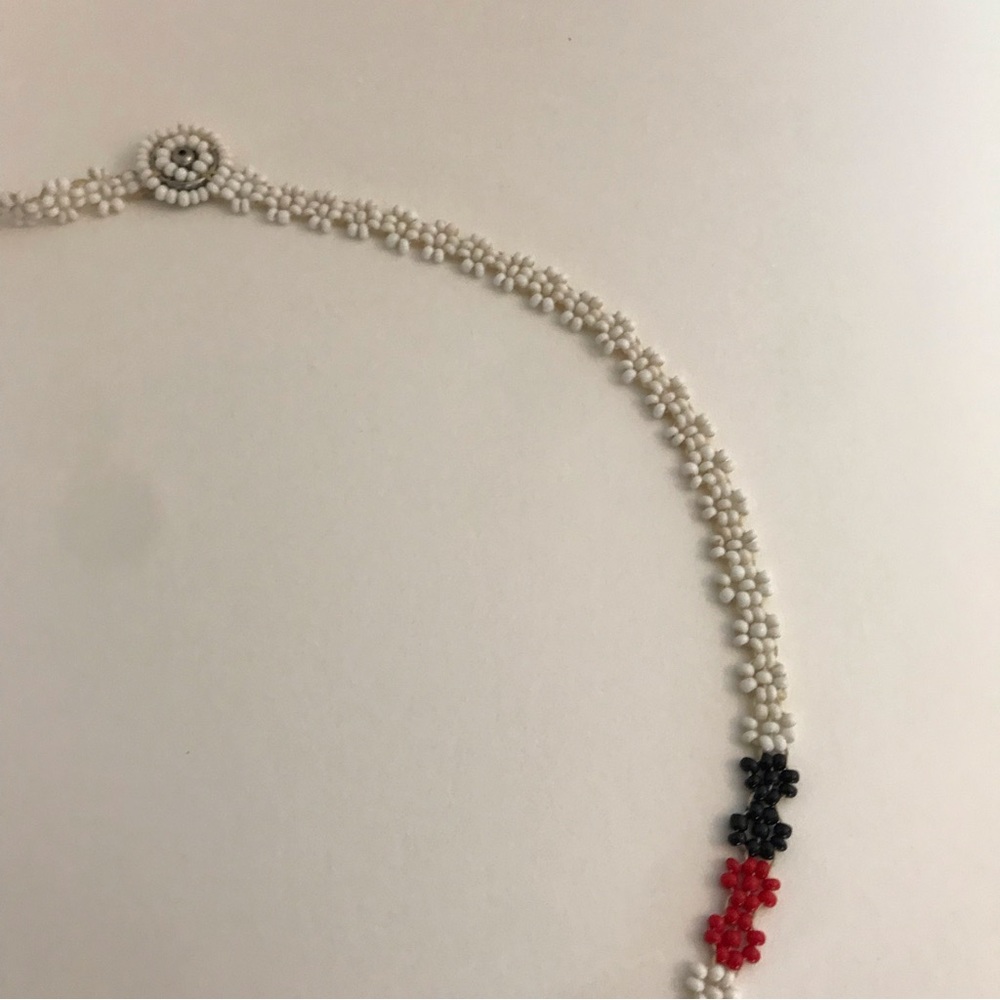 Vintage Hand Beaded Thunderbird Necklace - Picture 5 of 11